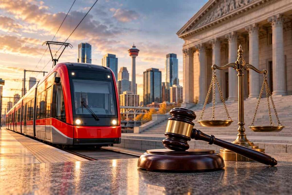 Assaulting a Calgary Transit Worker